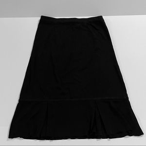 Misook Black Skirt